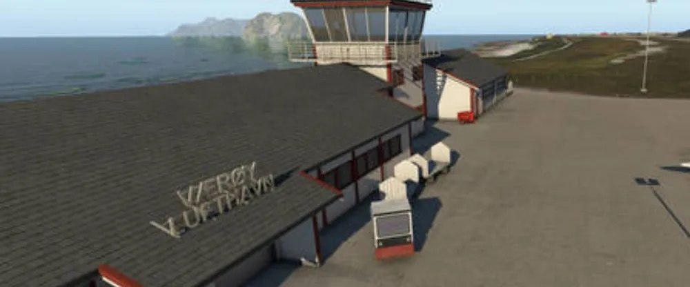 Widerøe Airlines VRY Terminal – Værøy Heliport